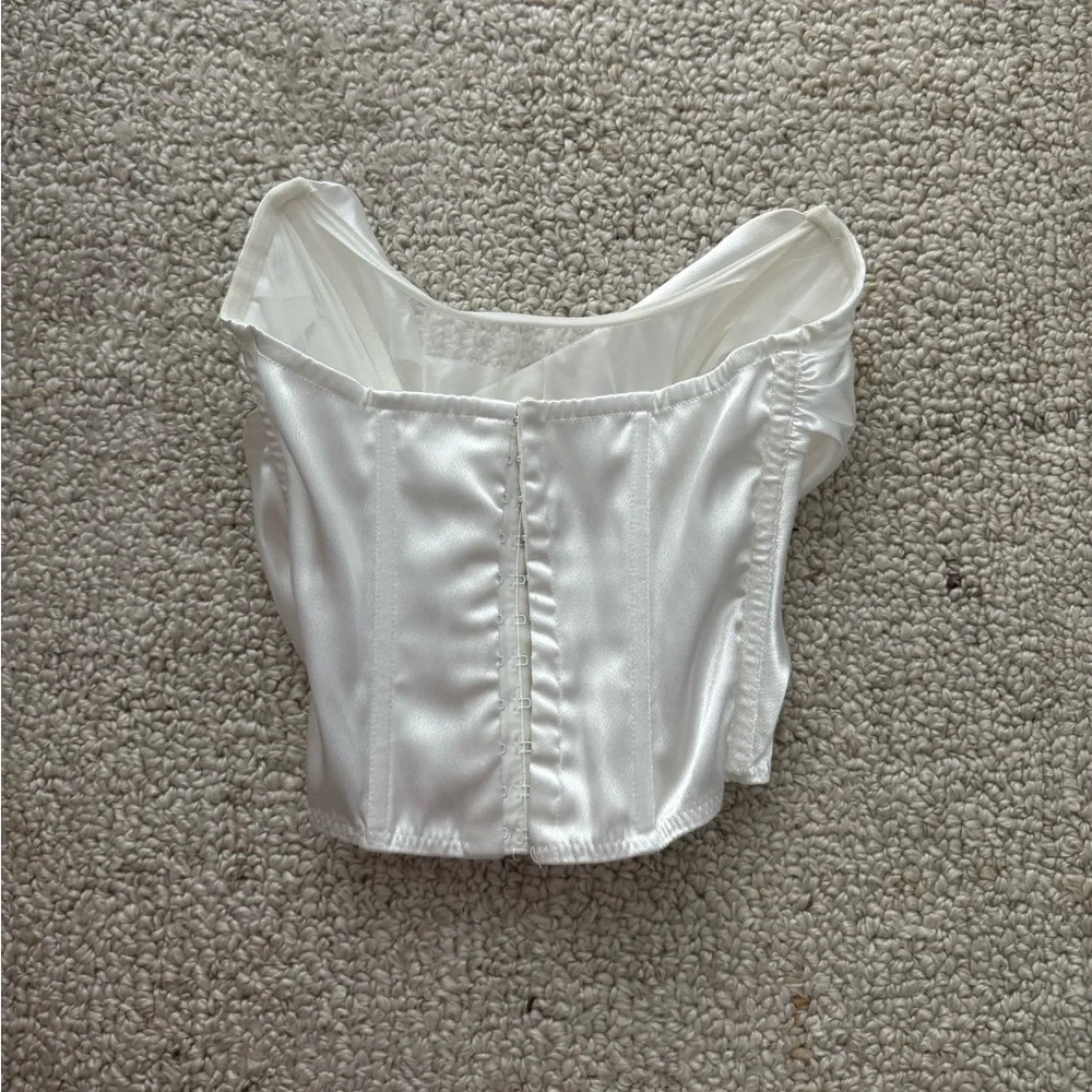 Lovers & Friends white corset top XXS - Picture 4 of 6